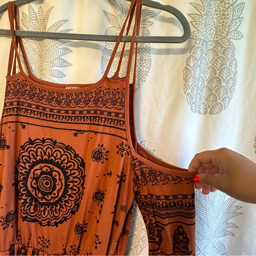 ASOS Celestial Cold Shoulder Romper - Picture 3 of 5